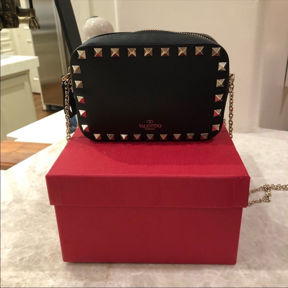 Black Valentino Rockstud crossbody